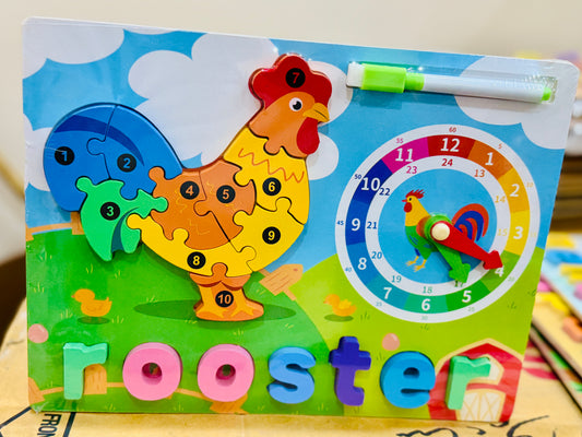 Wooden Puzzle – Explore, Imagine & Play!