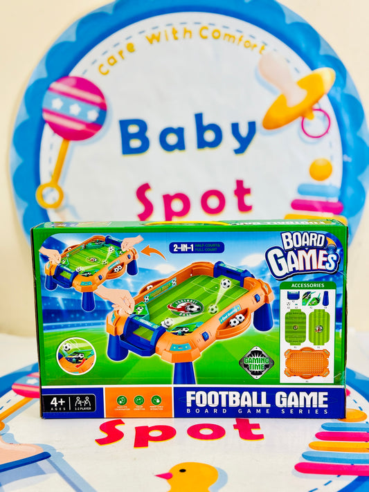 2-in-1 Tabletop Football Game Set for Kids β Mini Soccer Board Game with Accessories