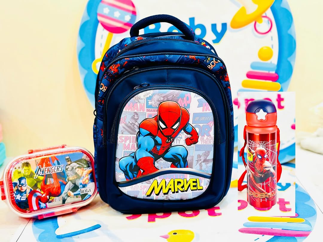 Spider-Man School Bag Set β Perfect for Prep & 1-2 Class π·οΈπ