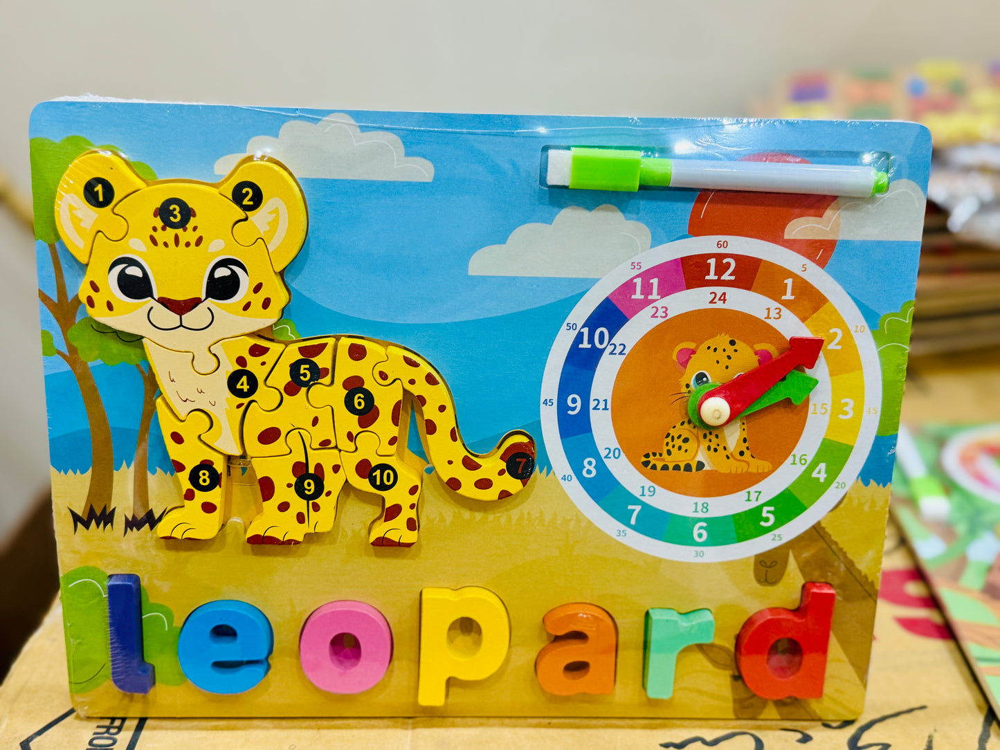 Wooden Puzzle – Explore, Imagine & Play!