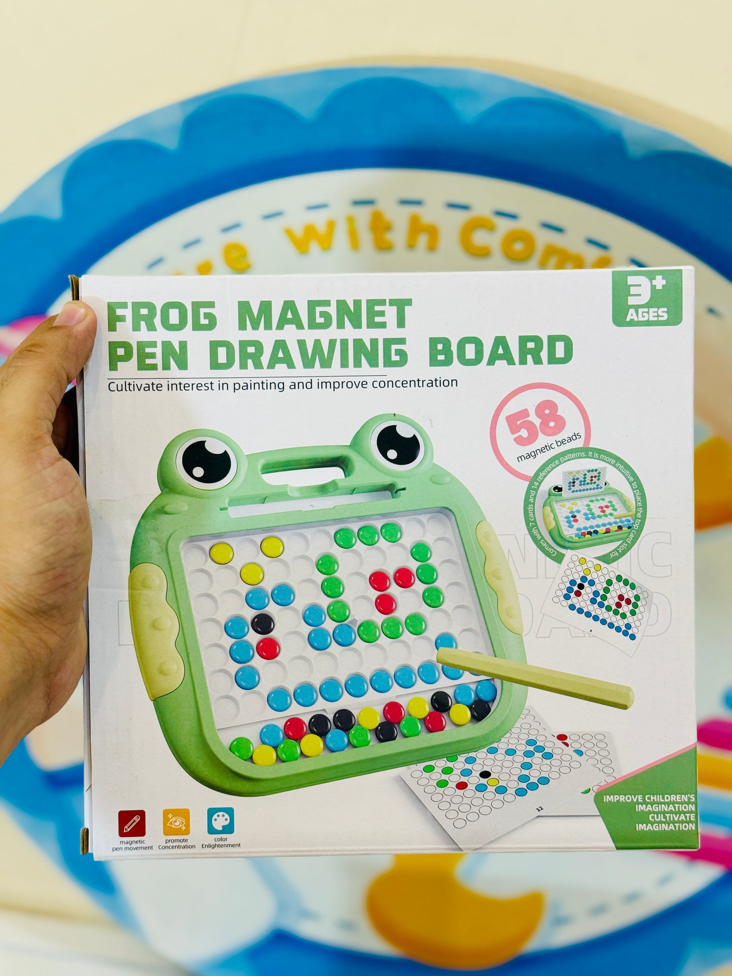 Magnetic Drawing Board β Fun Learning for Little Hands!