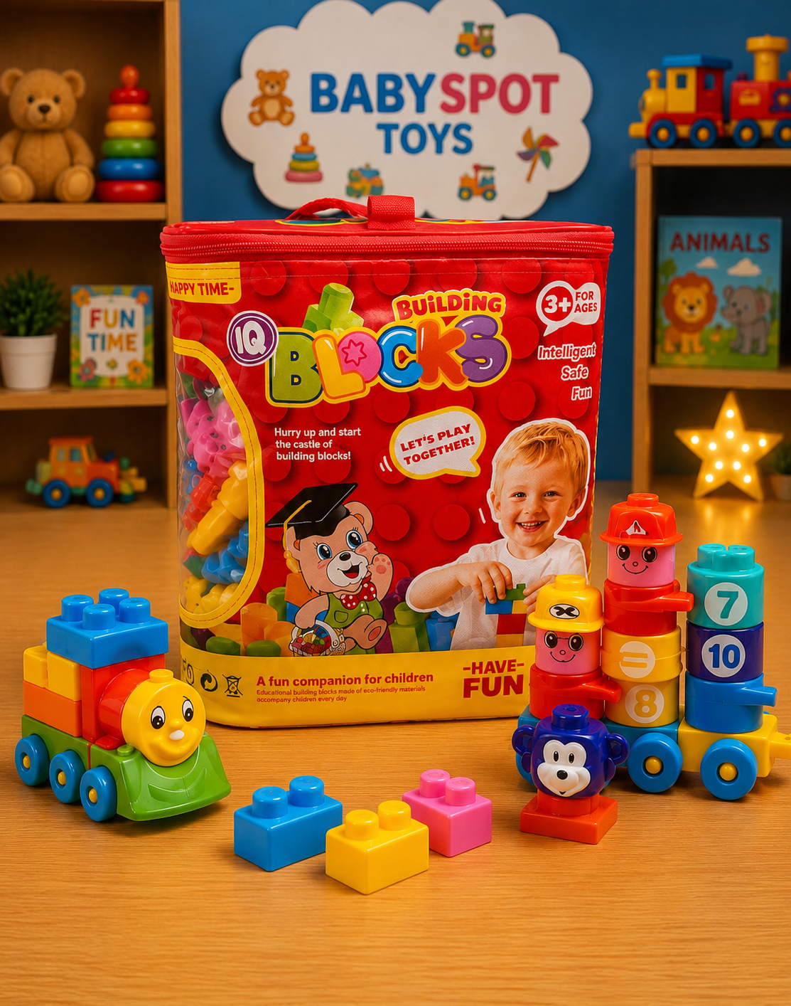 Building Blocks Set – Educational Construction Toy