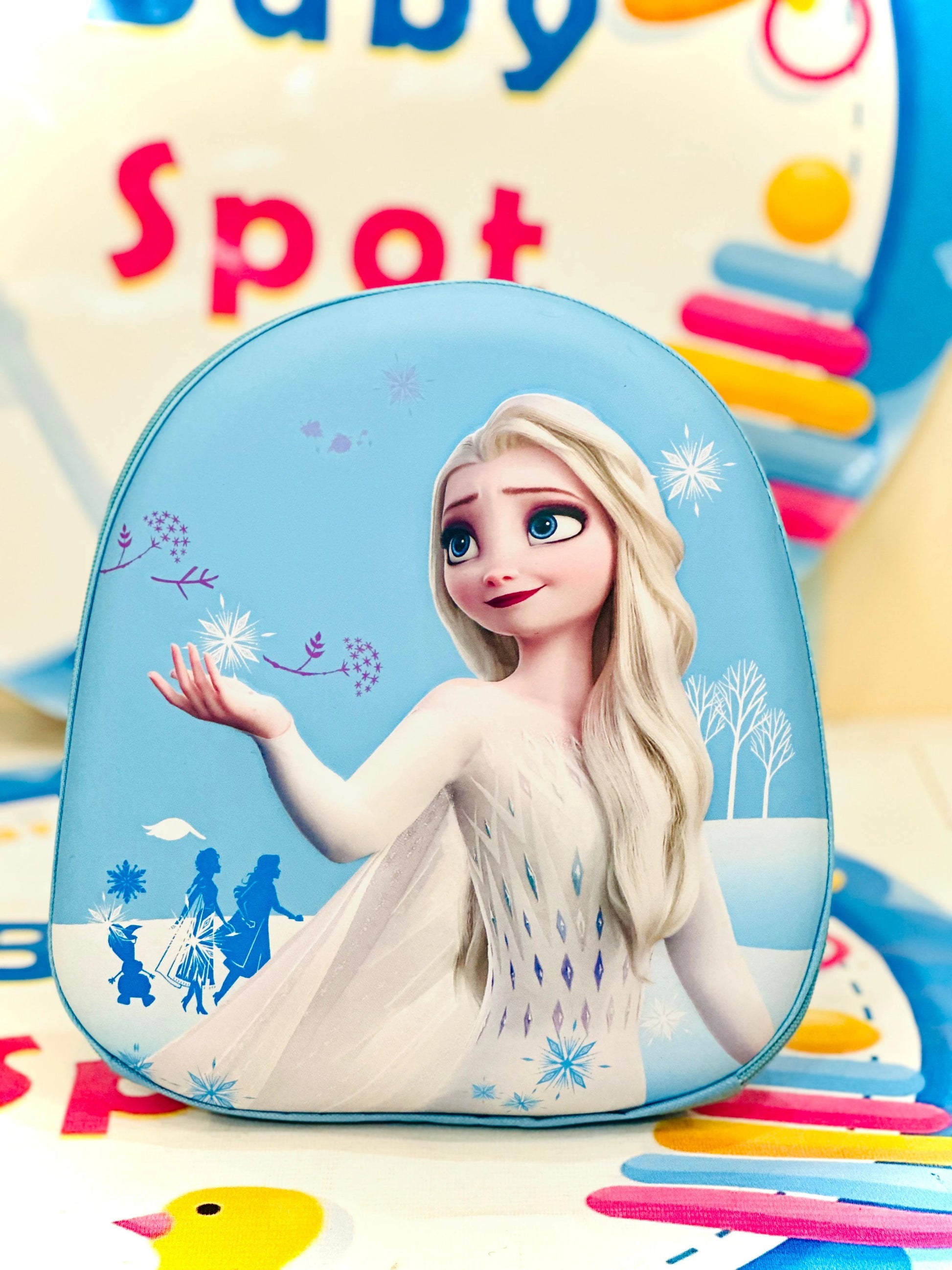 Baby 3D Frozen Bag
Looking for a bag that’s as fun as it is functional? Our Kids' 3D Character Bags are designed to add a touch of joy to your child’s everyday routine—whether it’s for preschool, playdates, outings, or even family trips. With vibrant colors, adorable 3D character prints, and a lightweight design, this bag makes carrying essentials effortless and exciting!