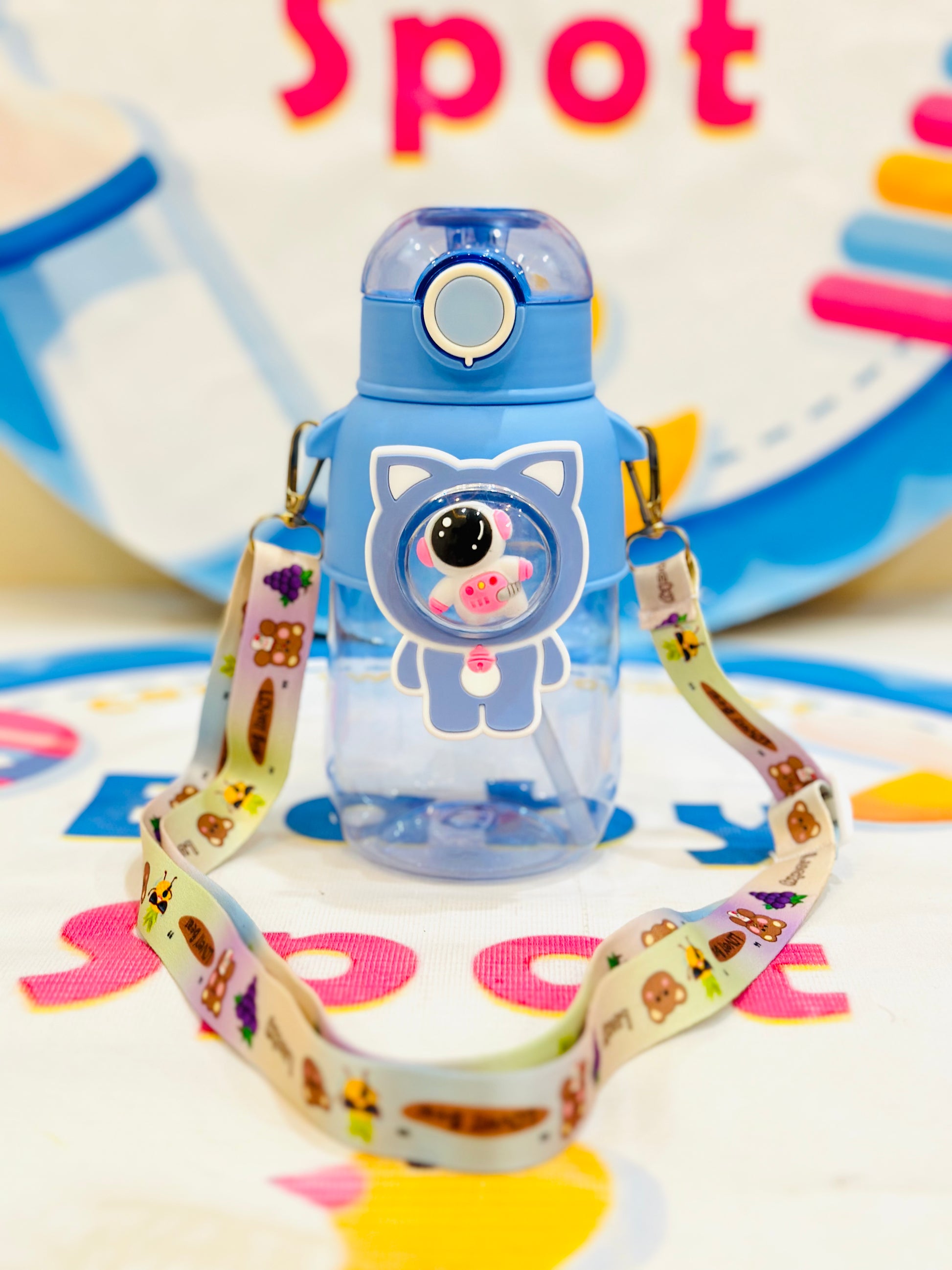 Keep your little one refreshed with this high-quality, BPA-free Sipper Bottle, designed for school, travel, and everyday adventures. With a spill-proof design and lightweight build, it's easy for kids to carry and use on their own.