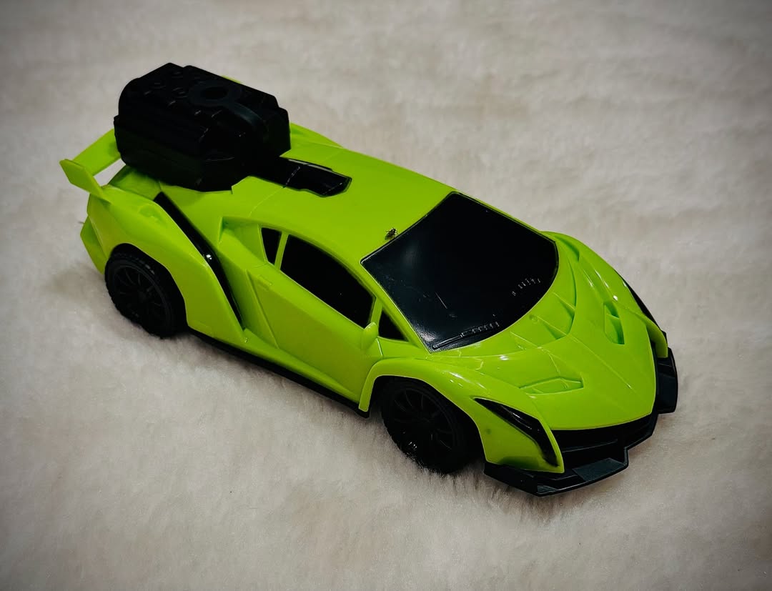 Crazy Racing Smoke High-Speed Car โ Unleash the Thrill! ๐๏ธ๐ฅ
Rev up the excitement with the Crazy Racing Smoke High-Speed Car! Designed for speed and action, this 5-channel remote control car brings high-octane fun to every race. With dynamic smoke effects and sleek, aerodynamic styling, itโs built to dominate the track.
โจ Why Kids & Parents Love It:
โ
 High-Speed Action โ Lightning-fast performance for adrenaline-packed races.
๐จ Dynamic Smoke Effect โ Adds a realistic touch to every race.
๐ฎ 5-Channel R