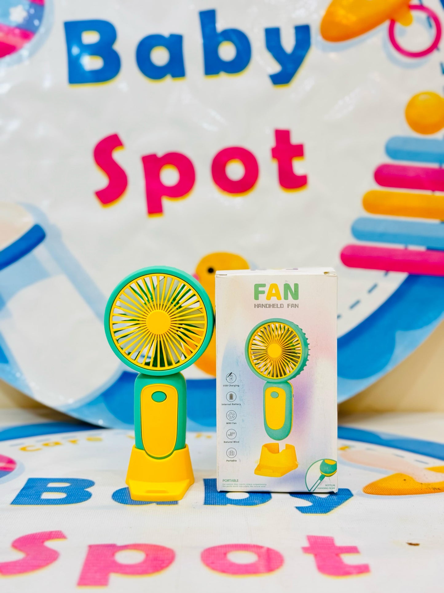 Mini electric hand fans