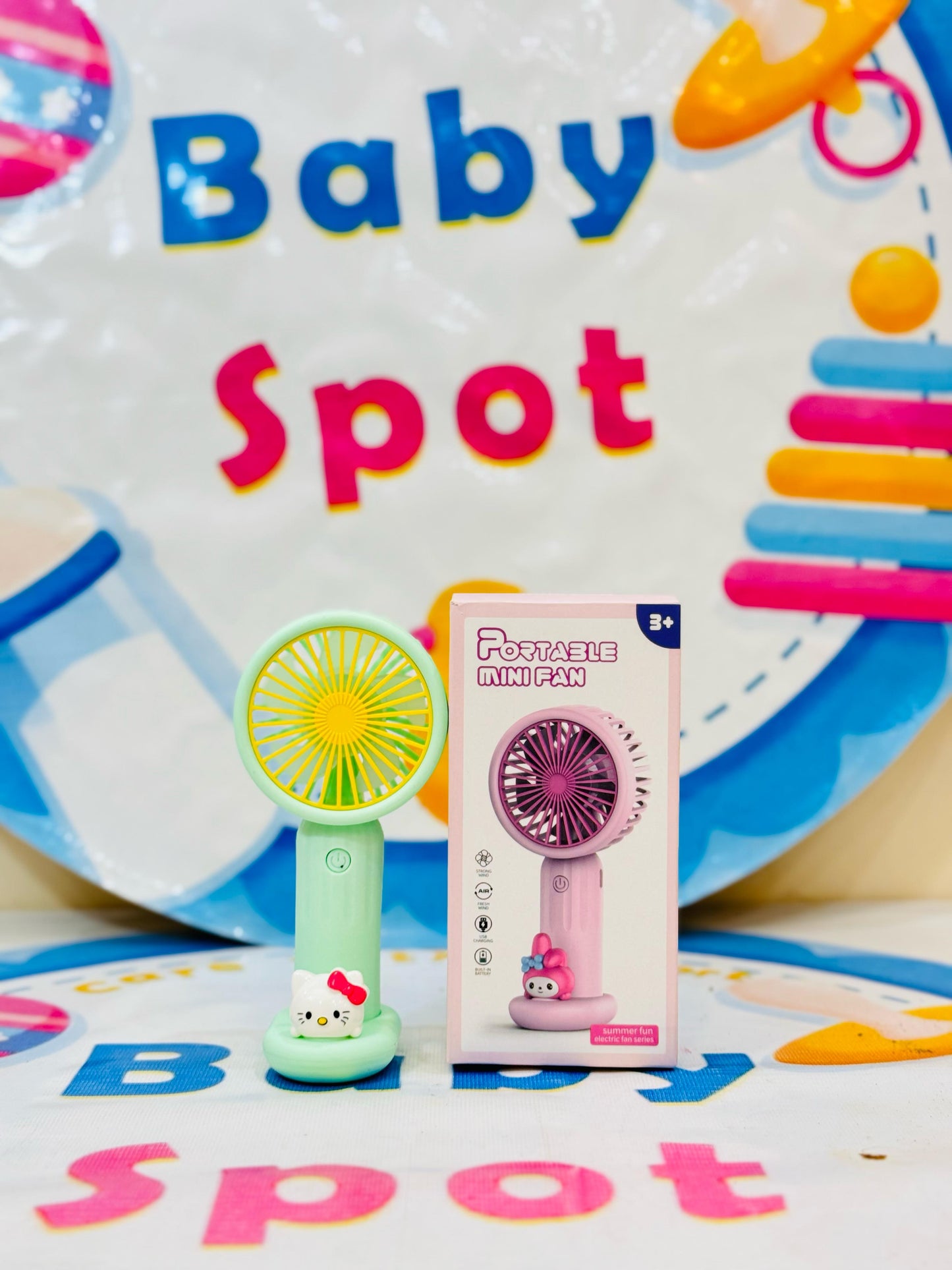 Mini electric hand fans