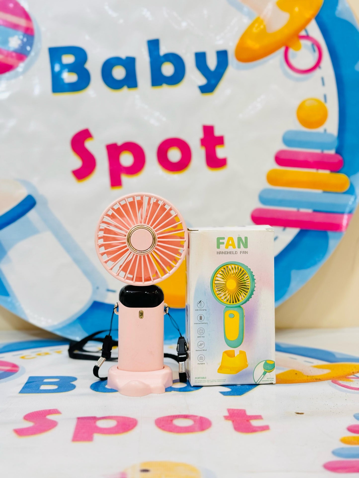 Mini electric hand fans