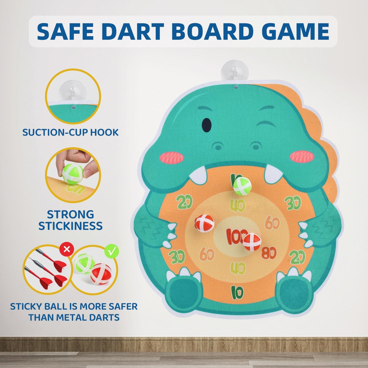 π¦ Dinosaur Dart Board Game