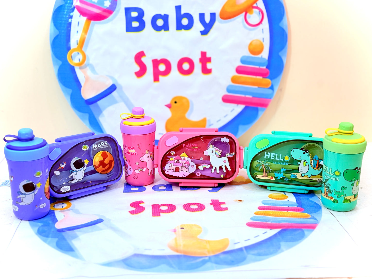 Premium Themed Lunchbox & Bottle Combo