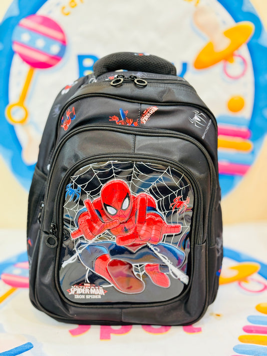 16-Inch Spiderman School Bag