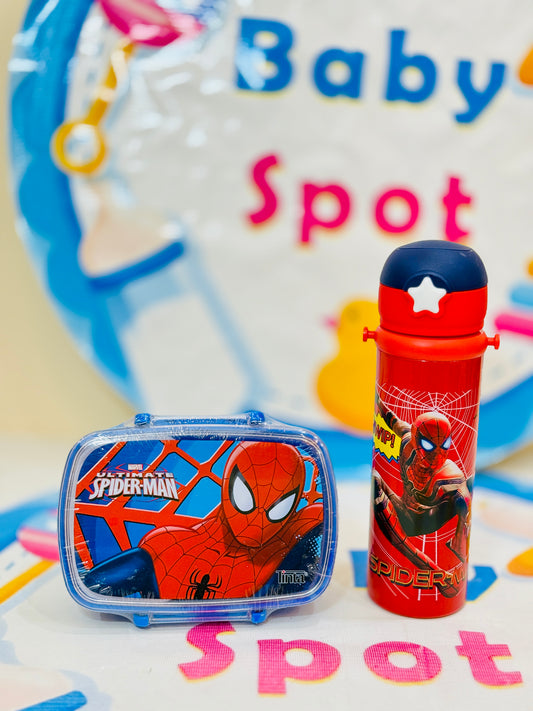 Spiderman Premium Themed Lunchbox & Bottle Combo