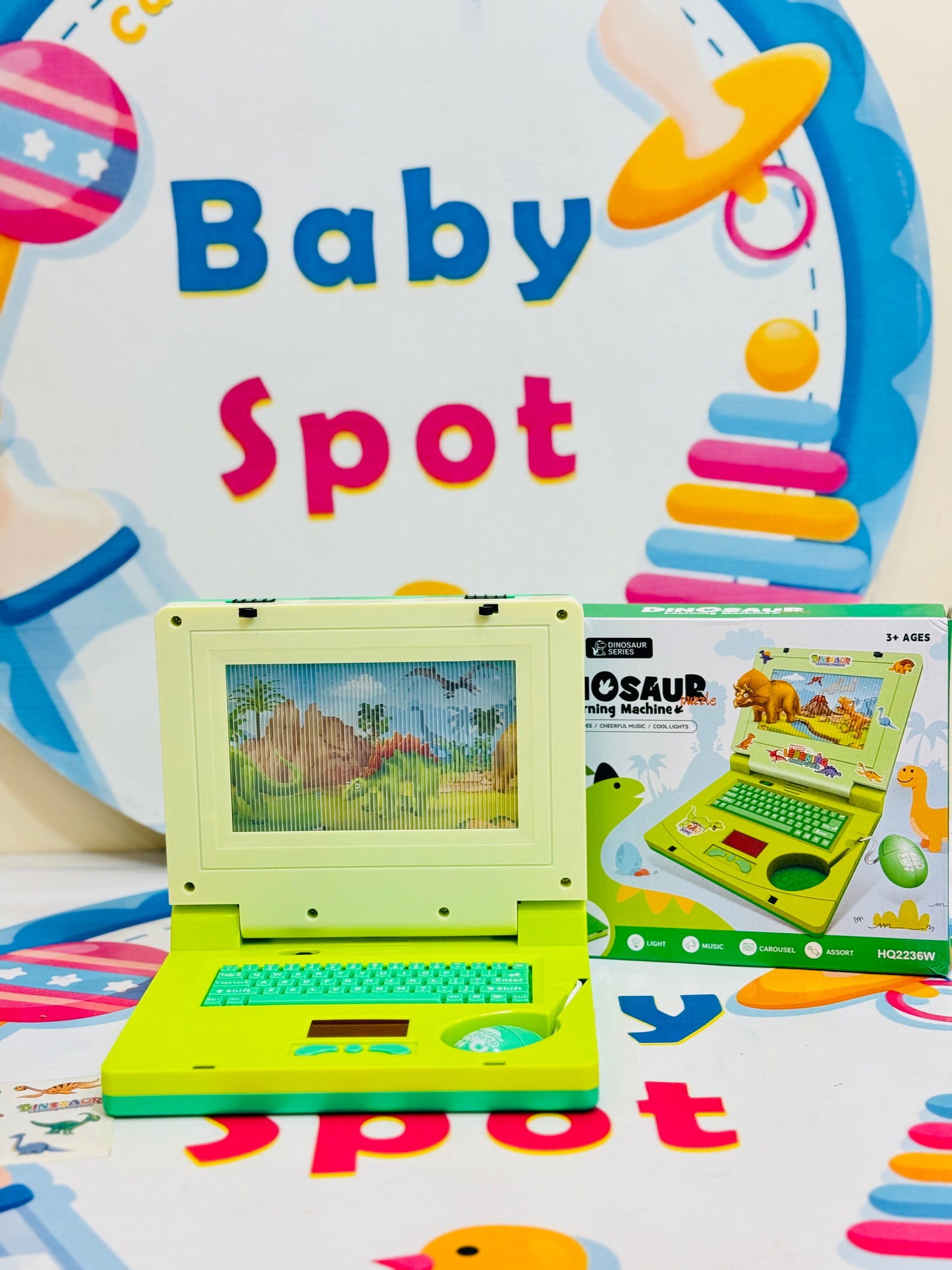 π¦ Dinosaur Musical Toy Laptop