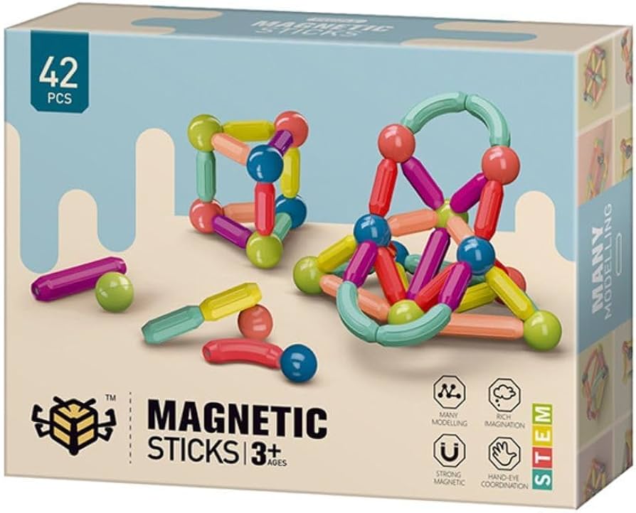 Unlock endless creativity with Magnetic Building Blocks, the perfect STEM learning toy for young minds! Designed to inspire imagination, problem-solving, and spatial awareness, this set features strong magnetic pieces that snap together effortle