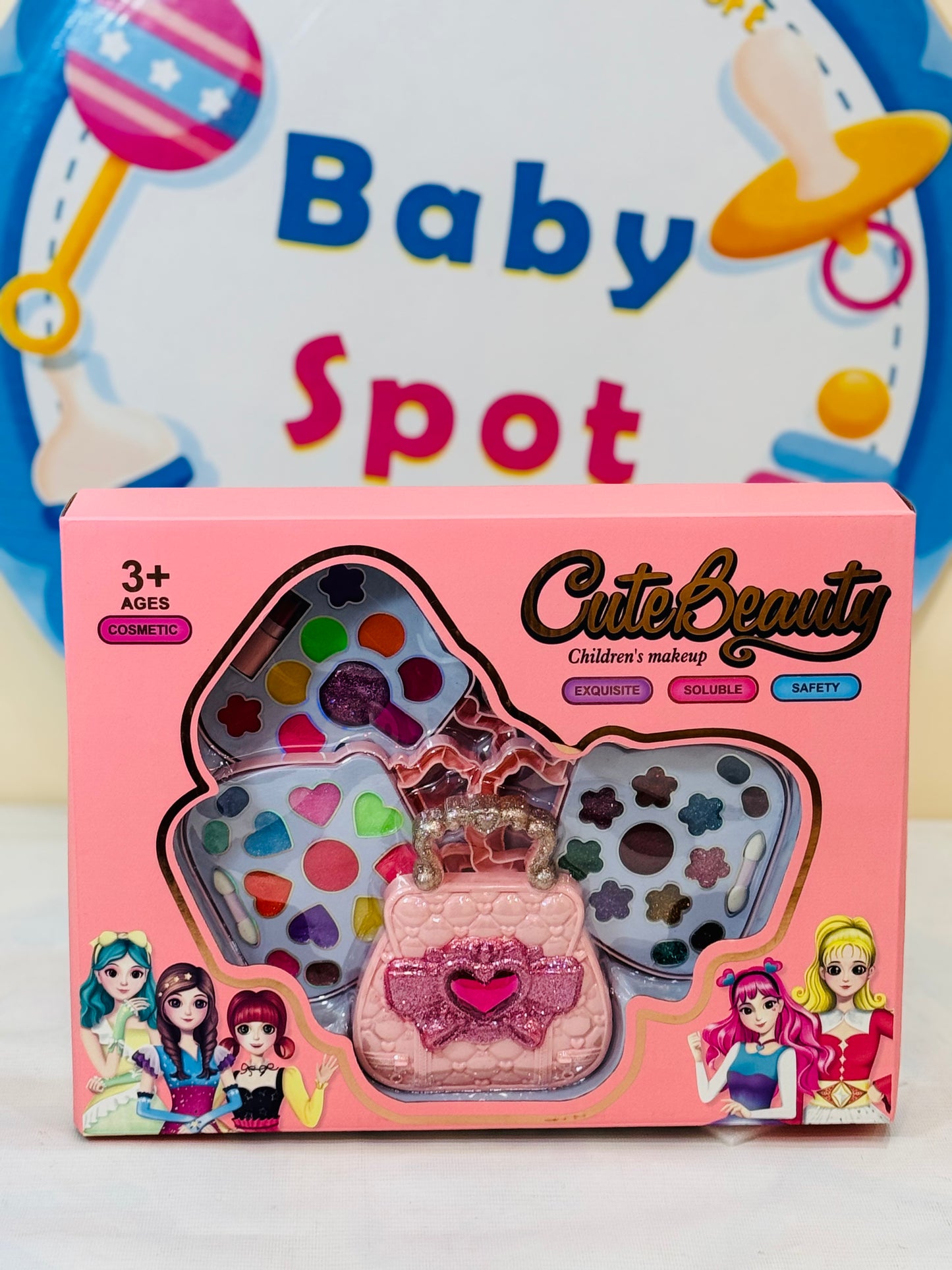 Let your little one explore creativity with this 2-in-1 Makeup & Jewelry Kit, designed for endless fun and imaginative play.
