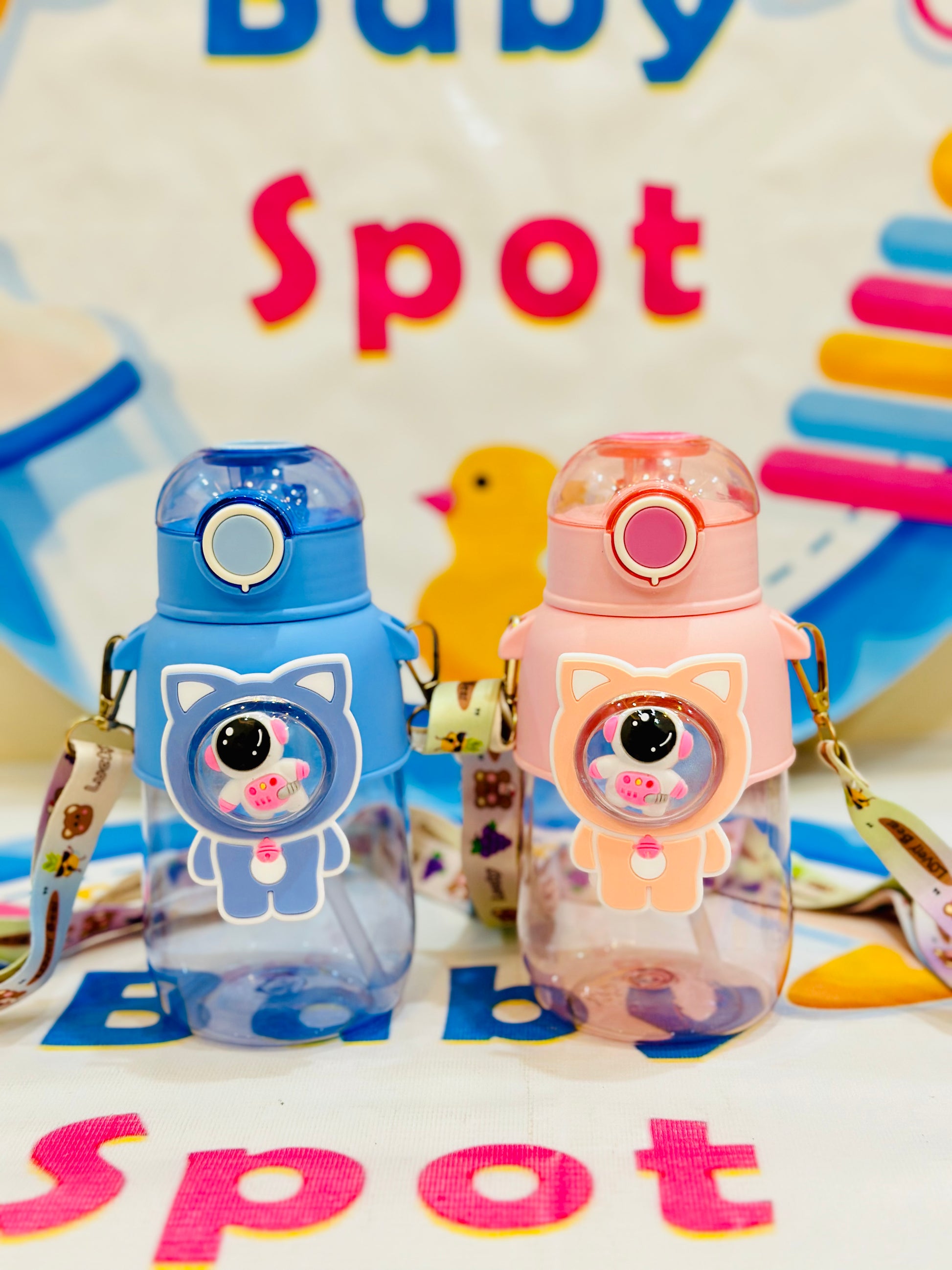 Keep your little one refreshed with this high-quality, BPA-free Sipper Bottle, designed for school, travel, and everyday adventures. With a spill-proof design and lightweight build, it's easy for kids to carry and use on their own.