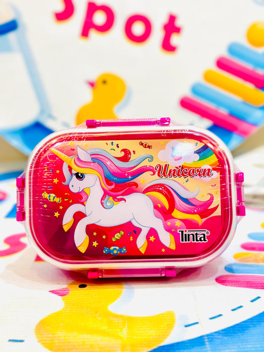 Make every lunch break exciting with our Character Lunchbox, designed to keep food fresh, secure, and fun! Featuring vibrant prints of kids' favorite characters, this durable plastic lunchbox adds a touch of adventure to every meal.