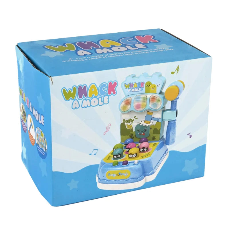 Whack-a-Mole Toy โ Fast, Fun & Interactive! ๐ฏ๐น  Get ready for exciting, fast-paced fun with the Whack-a-Mole Toy! Designed to boost reflexes and focus, this engaging game features light-up moles, fun sound effects, and multiple difficulty