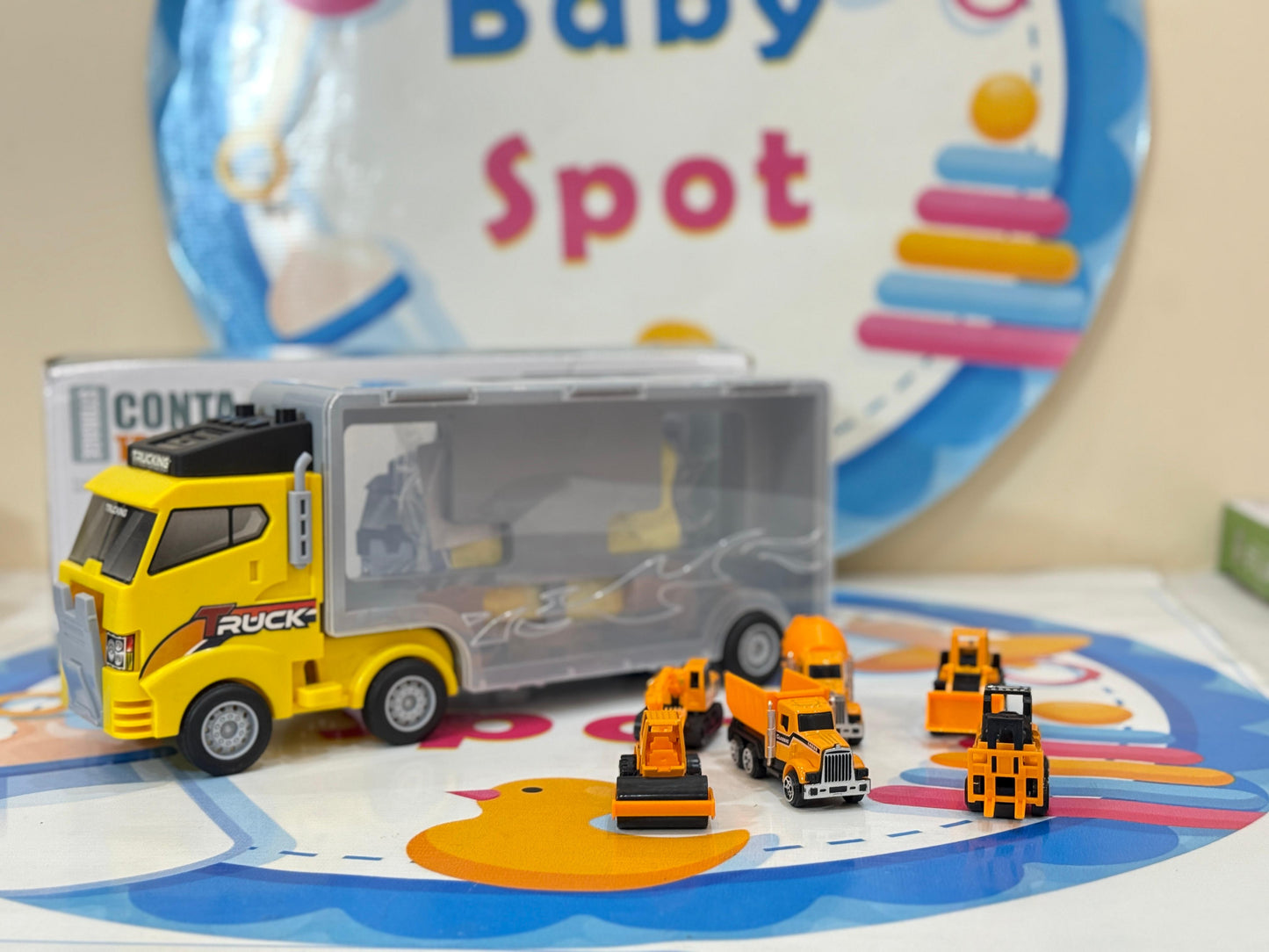 Construction vehicle truck set - 6 vehicles