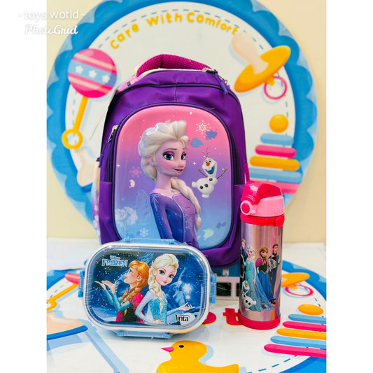 14 to 15 inches 3d frozen bag set