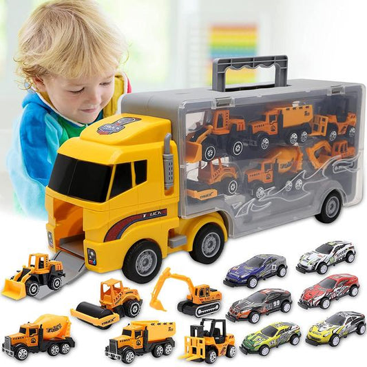 Construction vehicle truck set - 6 vehicles