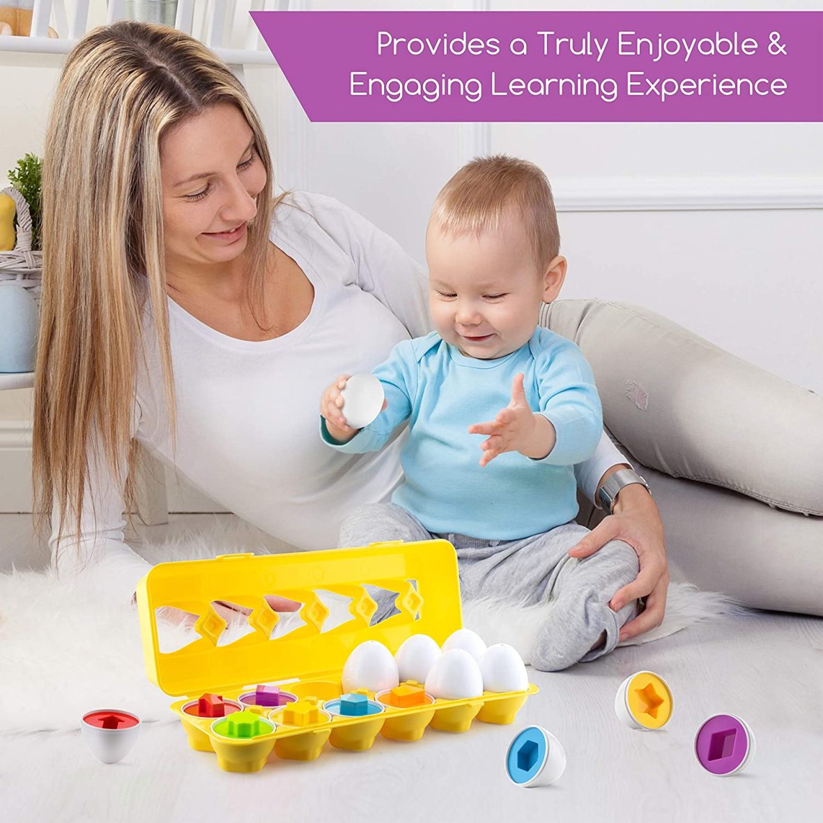 π₯ Matching Egg Game Toy β Fun Learning Begins with a Click! π¨πΆ