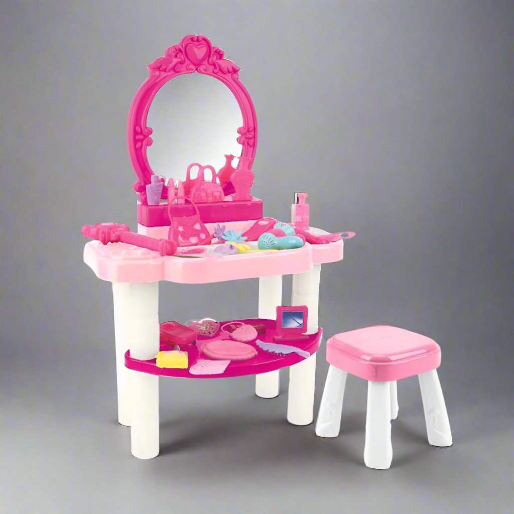 Dressing table/ Makeup table with stool for little girls/kids