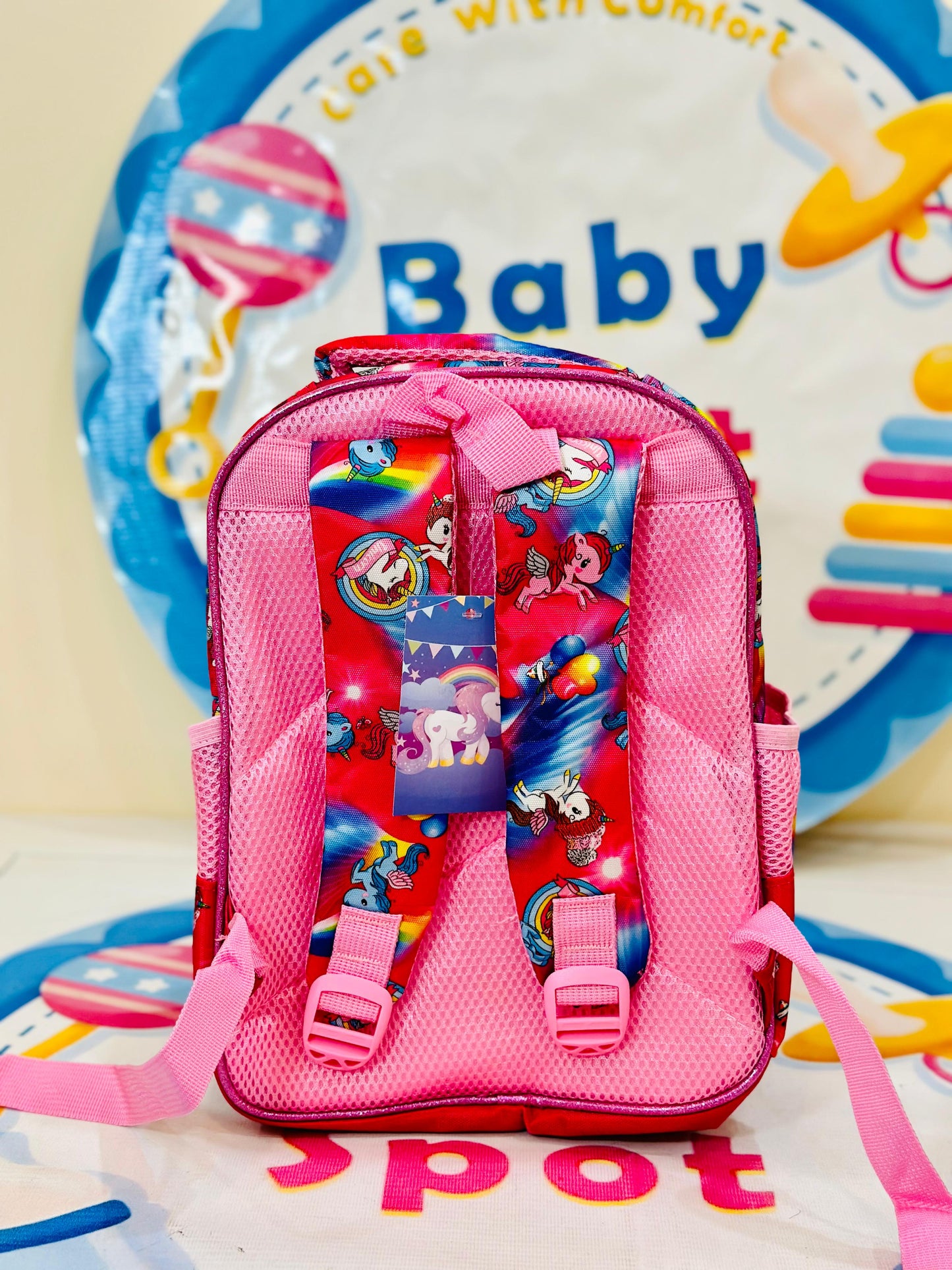 12 to 13 inches 3d unicorn set  playgroup/ nursery