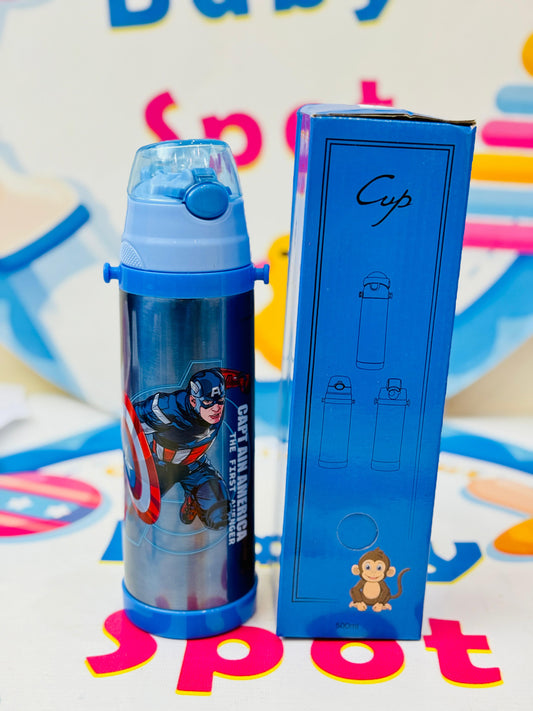 captain America hot and cool steel sipper