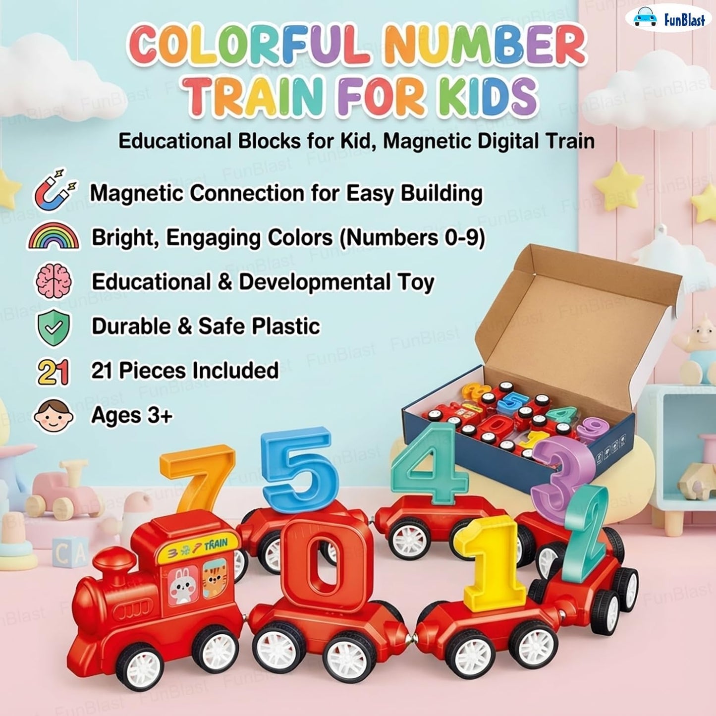 Magnetic Digital Train