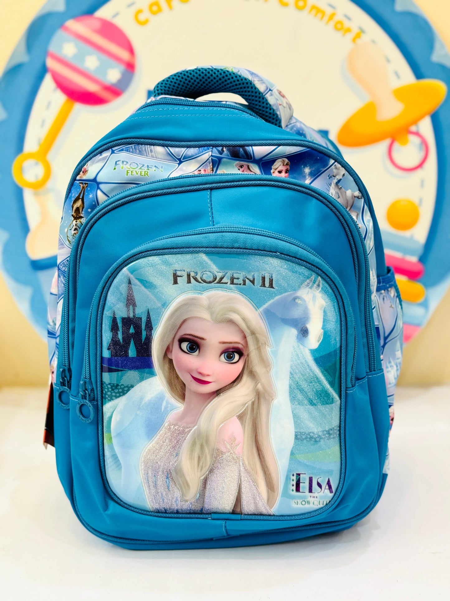 16-Inch Frozen School Bag - Perfect For Little Princesses On The Go!
