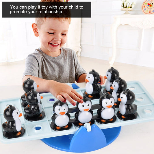 ๐ง Balance Penguin Board Game โ Fun & Engaging Educational Toy for Kids ๐ฒ