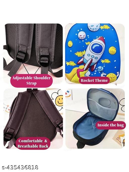 Baby 3D space rocket bag