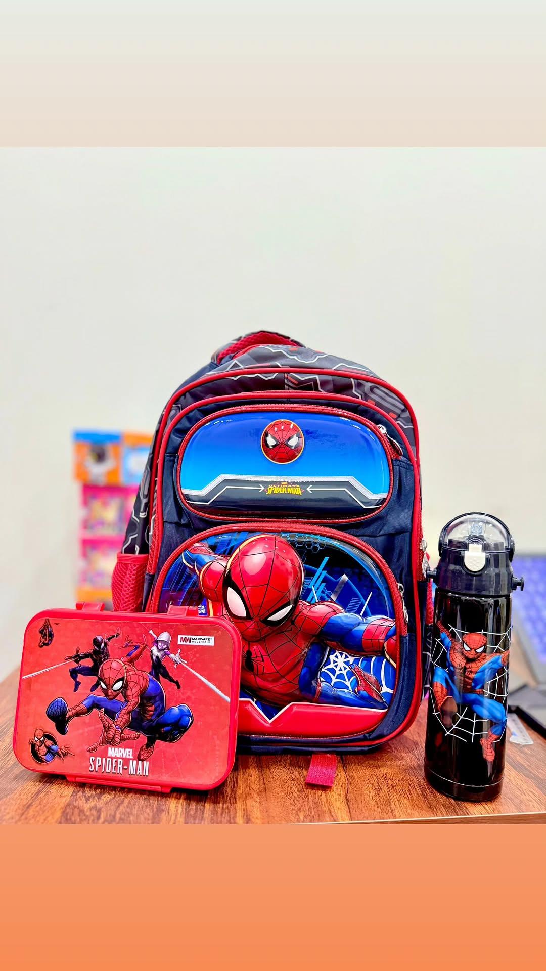 15 to 16 inch Spider-Man school bag set