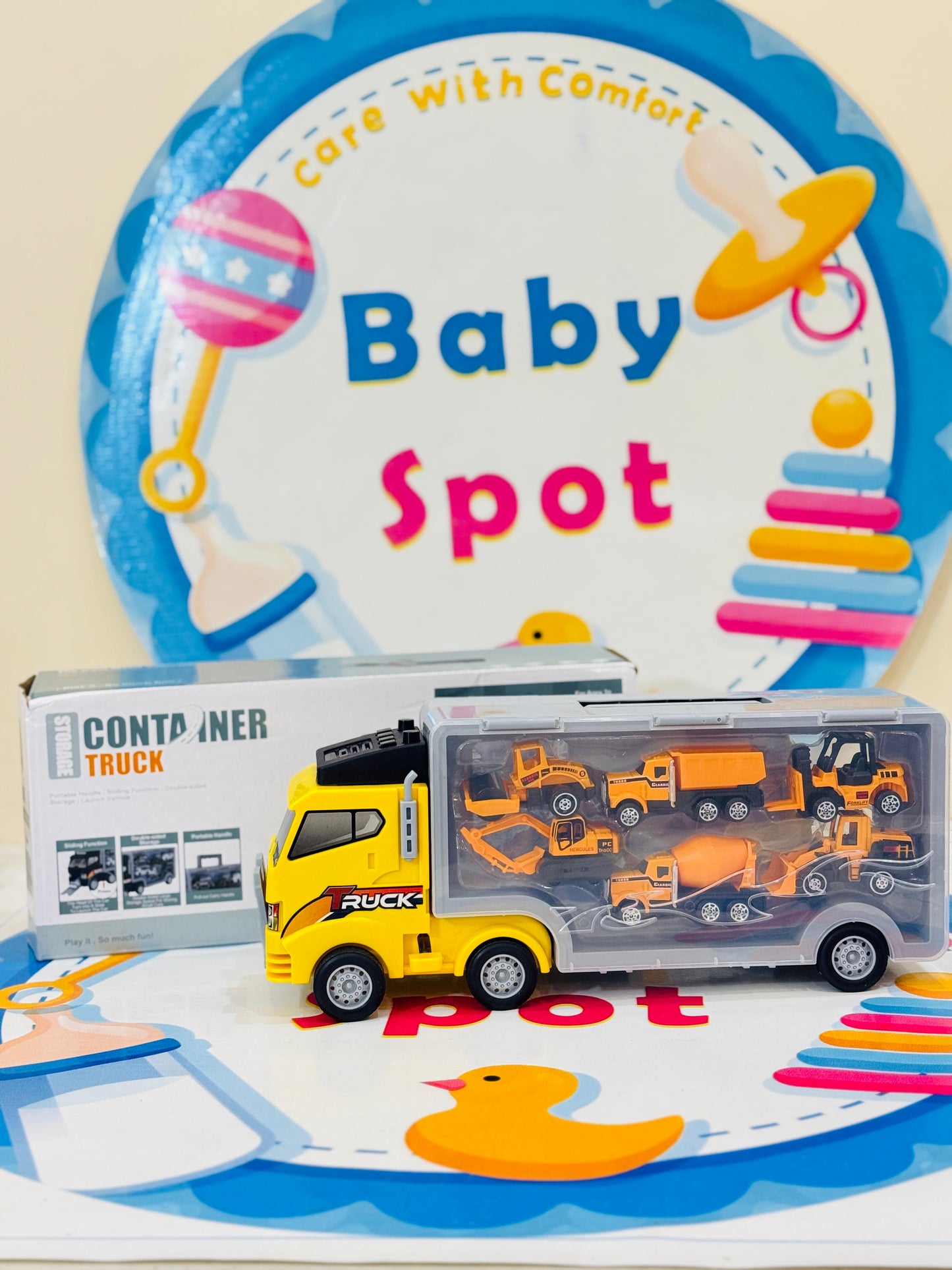 Construction vehicle truck set - 6 vehicles