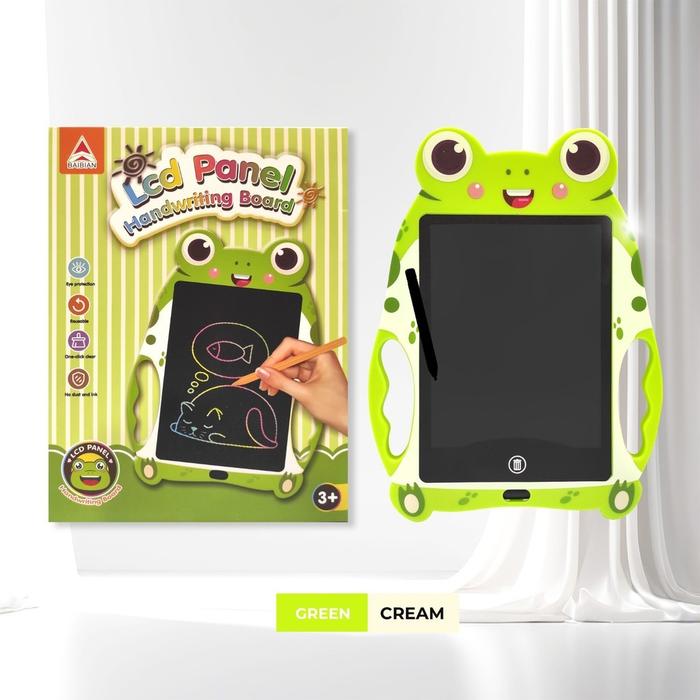 5 Cute animal shaped Lcd Panel Colourful writing Tablet 10 inches