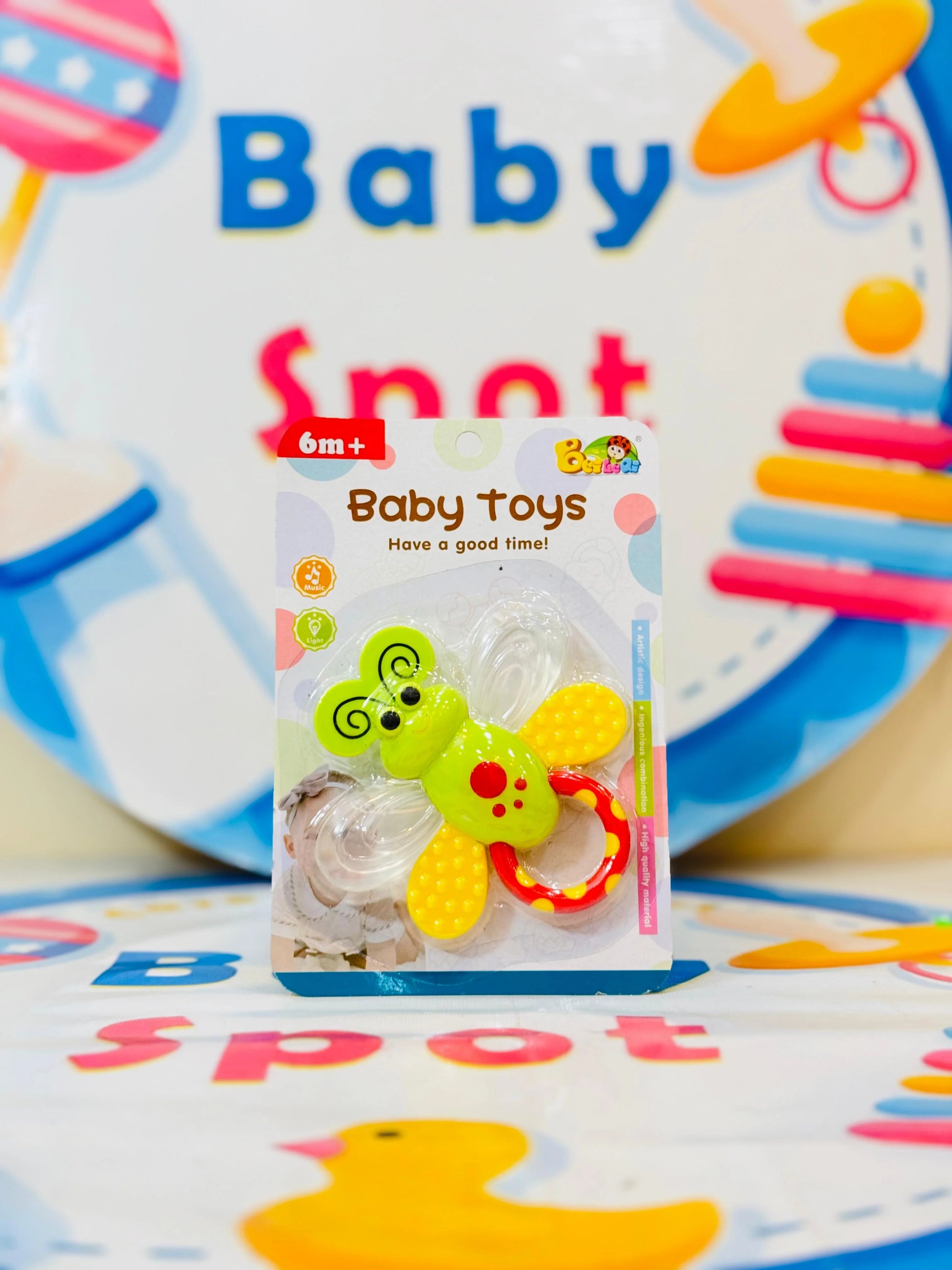 Delight your little one with our Branded Premium Baby Rattle Collection β a high-quality, imported set designed for sensory development and endless fun!