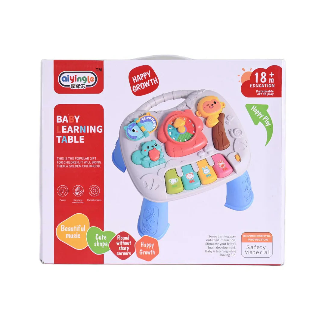 Musical Baby Learning Activity Table - Multi-Functional Educational Toy