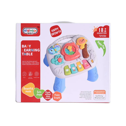 Musical Baby Learning Activity Table - Multi-Functional Educational Toy