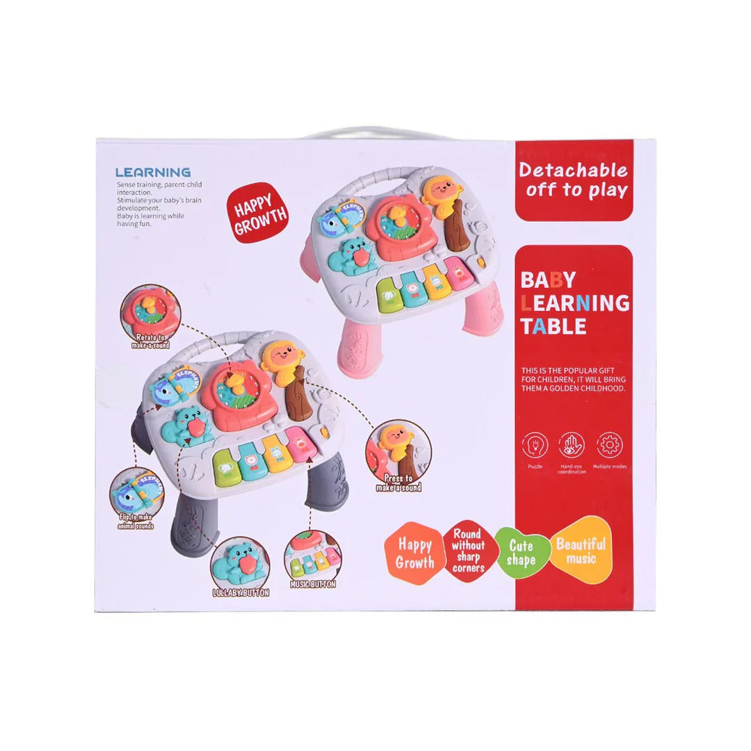 Musical Baby Learning Activity Table - Multi-Functional Educational Toy