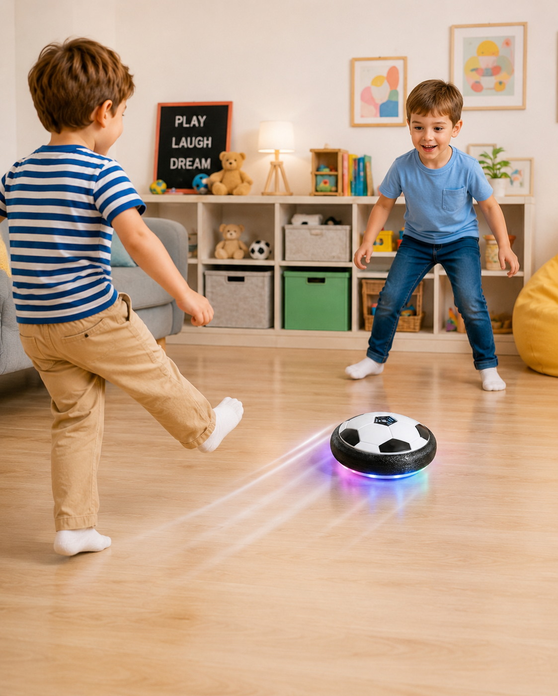 Hover Soccer Ball – Floating Indoor Football Toy