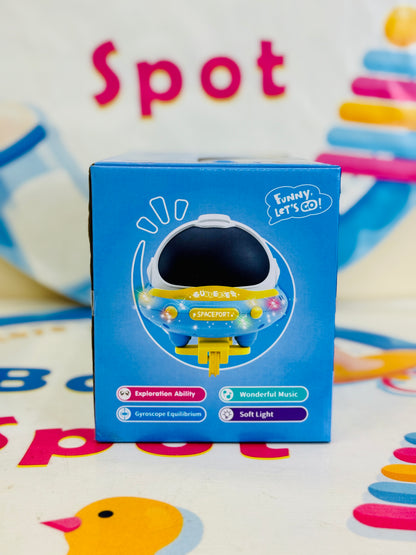 DIY astronaut balance car building toy