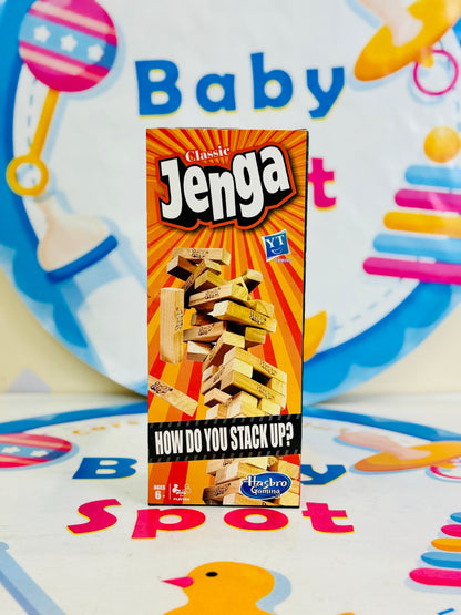 Jenga balance stacking game for family