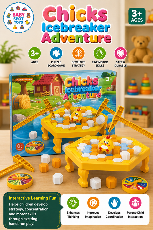 Chicks Icebreaker puzzle board game