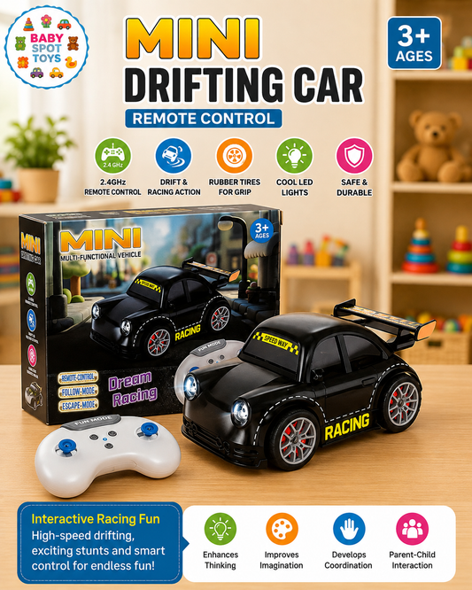 Mini drifting remote control racing car