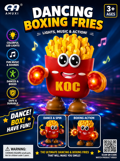Dancing Boxing Fries – Musical &amp; Dancing Toy