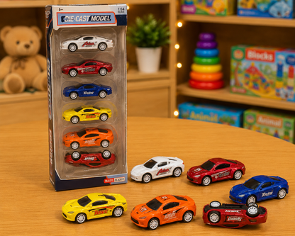 DIY metal car building set for kids