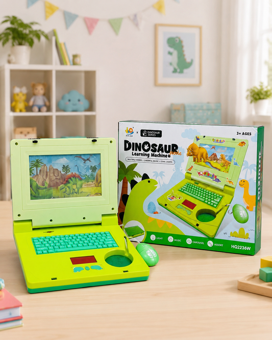🦖 Dinosaur Musical Toy Laptop