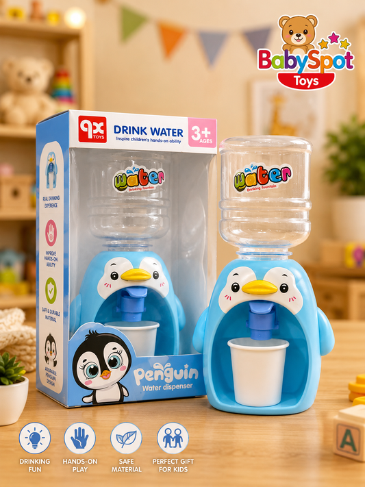 Penguin Water Dispenser – Kids Drinking & Pretend Play Toy