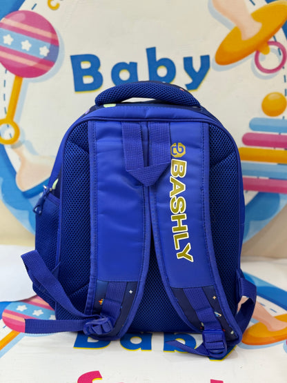 14 inch space school bag for nursery kids
